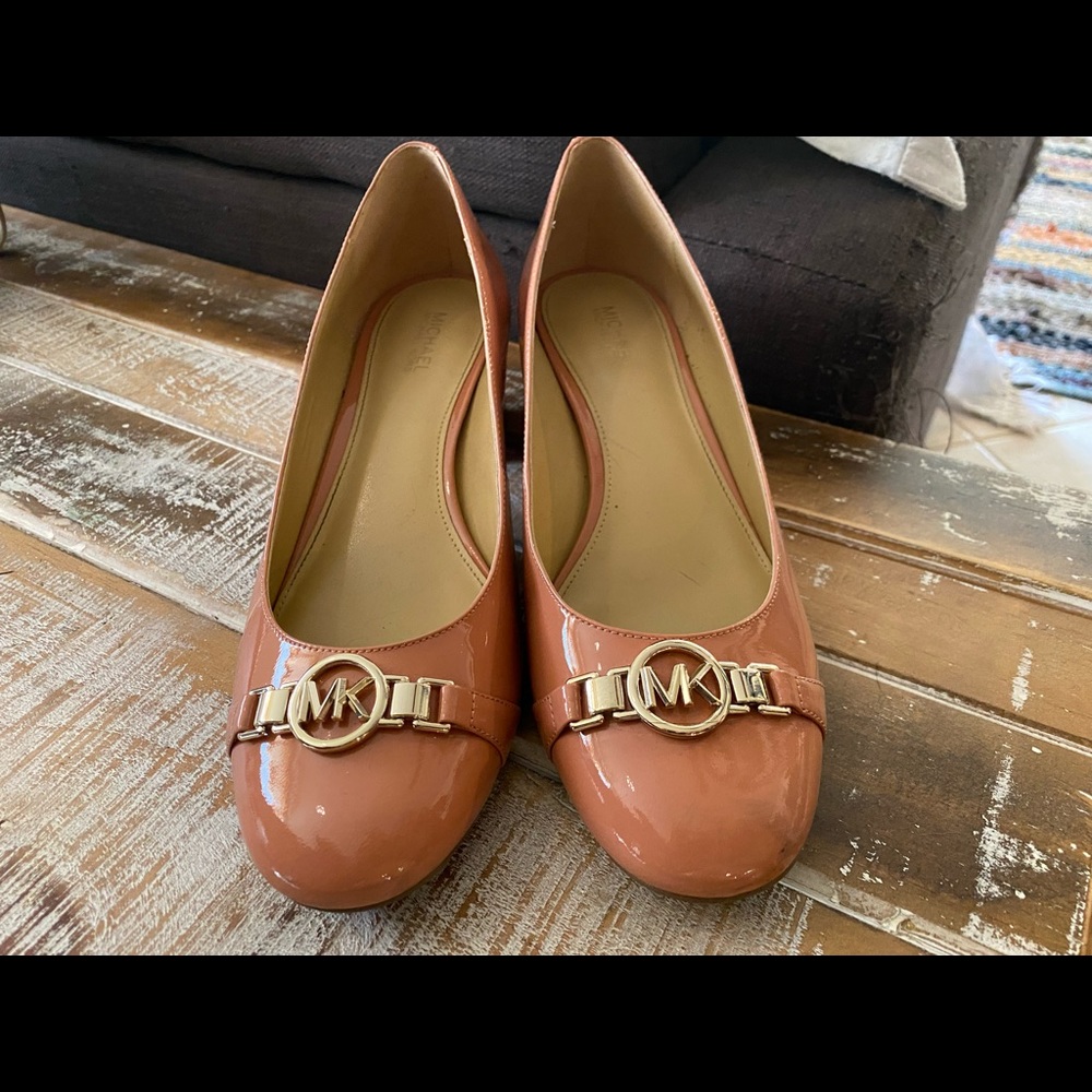 Michael Kors shoes pumps block heels